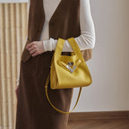 Genuine Leather Fashionable Shoulder Crossbody Handbag