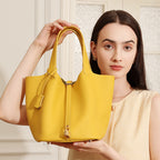 Premium Exquisite Bucket Bag with Top Handle