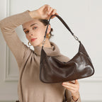 Genuine Leather Crossbody Handheld Underarm Bag