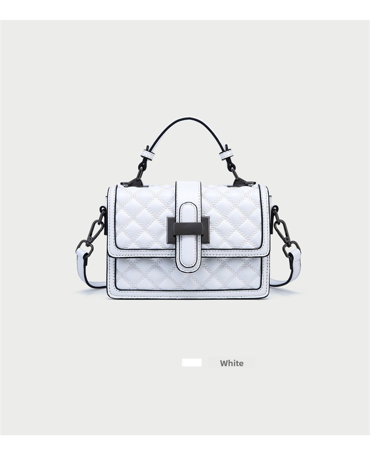 Vintage Quilted Shoulder Crossbody Handbag
