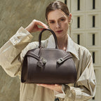 Large Capacity Top-Handle Crossbody Tote Bag