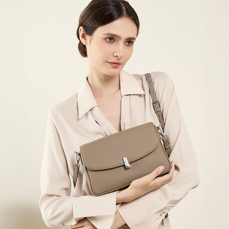 Elegant Shoulder Crossbody Handbag Small Square Bag