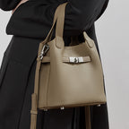 Large Capacity Shoulder Crossbody Handbag Bucket Bag