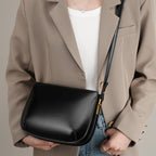 Genuine Leather Shoulder Crossbody Handbag Underarm Bag