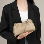 Vintage Shoulder Crossbody Cloud Pleated Bag