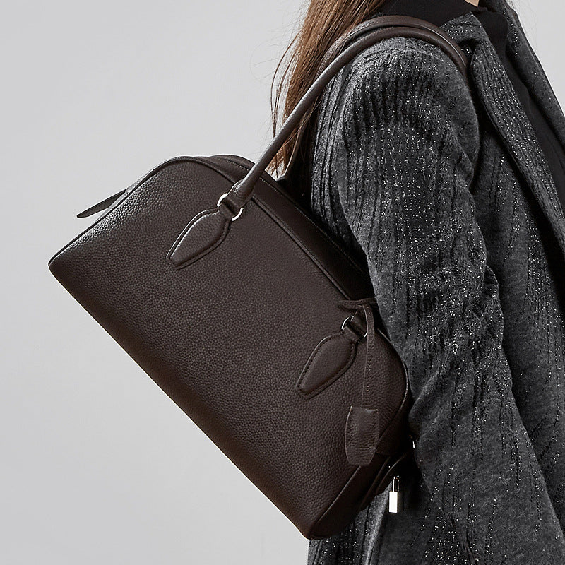 Minimalist Shoulder Handheld Boston Bag