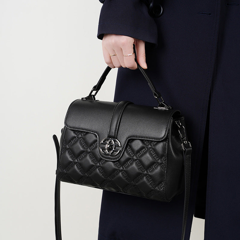 Genuine Leather Shoulder Crossbody Purse