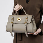 Genuine Leather Shoulder Crossbody Handbag Messenger Bag