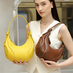Vintage Top Handle Shoulder Crossbody Dumpling Bag