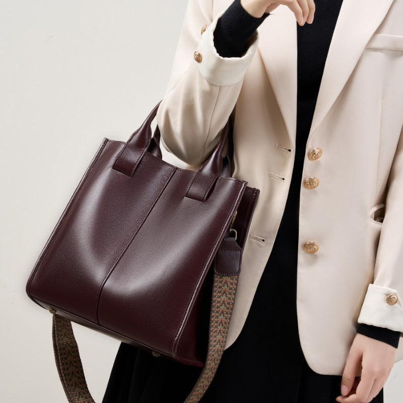 Large Capacity Crossbody Handheld Bucket Bag