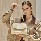 Genuine Leather Shoulder Crossbody Handbag