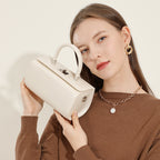Vintage Top Handle Shoulder Crossbody Box Bag
