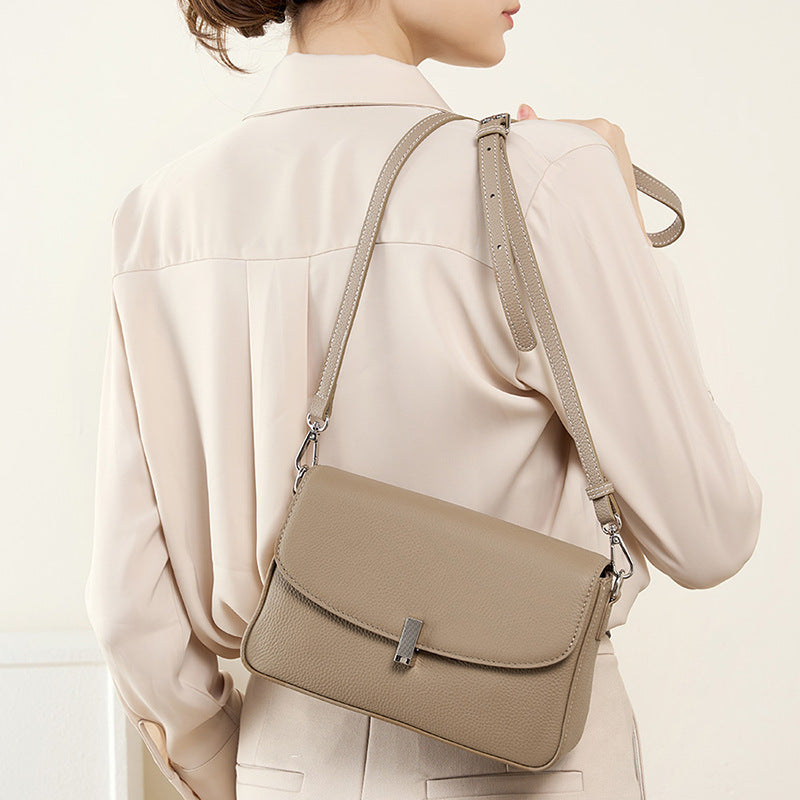 Elegant Shoulder Crossbody Handbag Small Square Bag