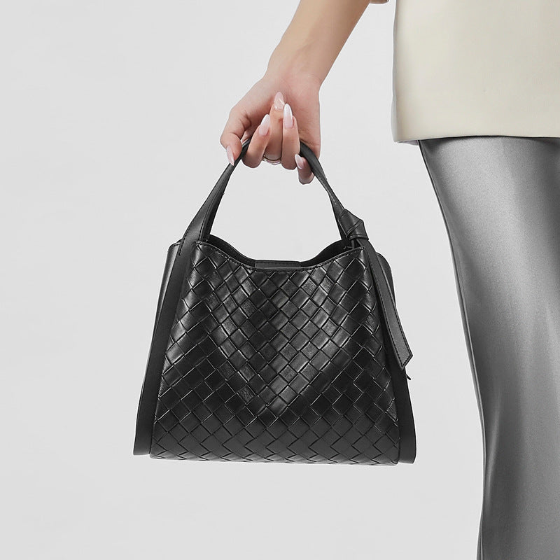 Trendy Handheld Crossbody Tote Bag
