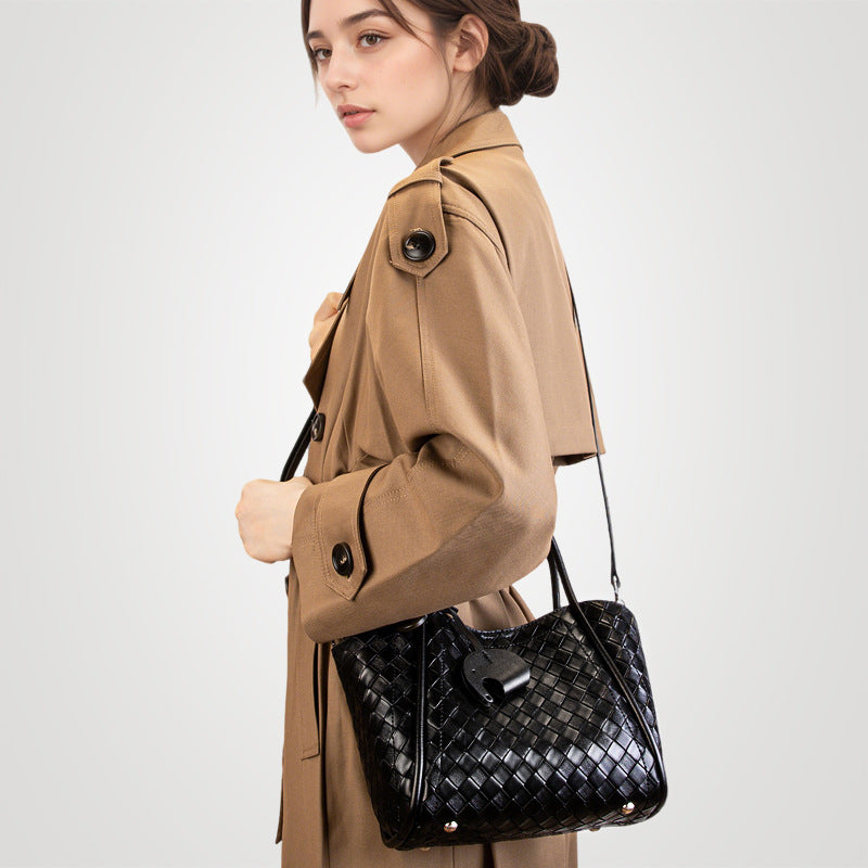 Versatile Top Handle Crossbody Tote Bag
