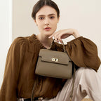 Vintage Top Handle Shoulder Crossbody Kelly Bag