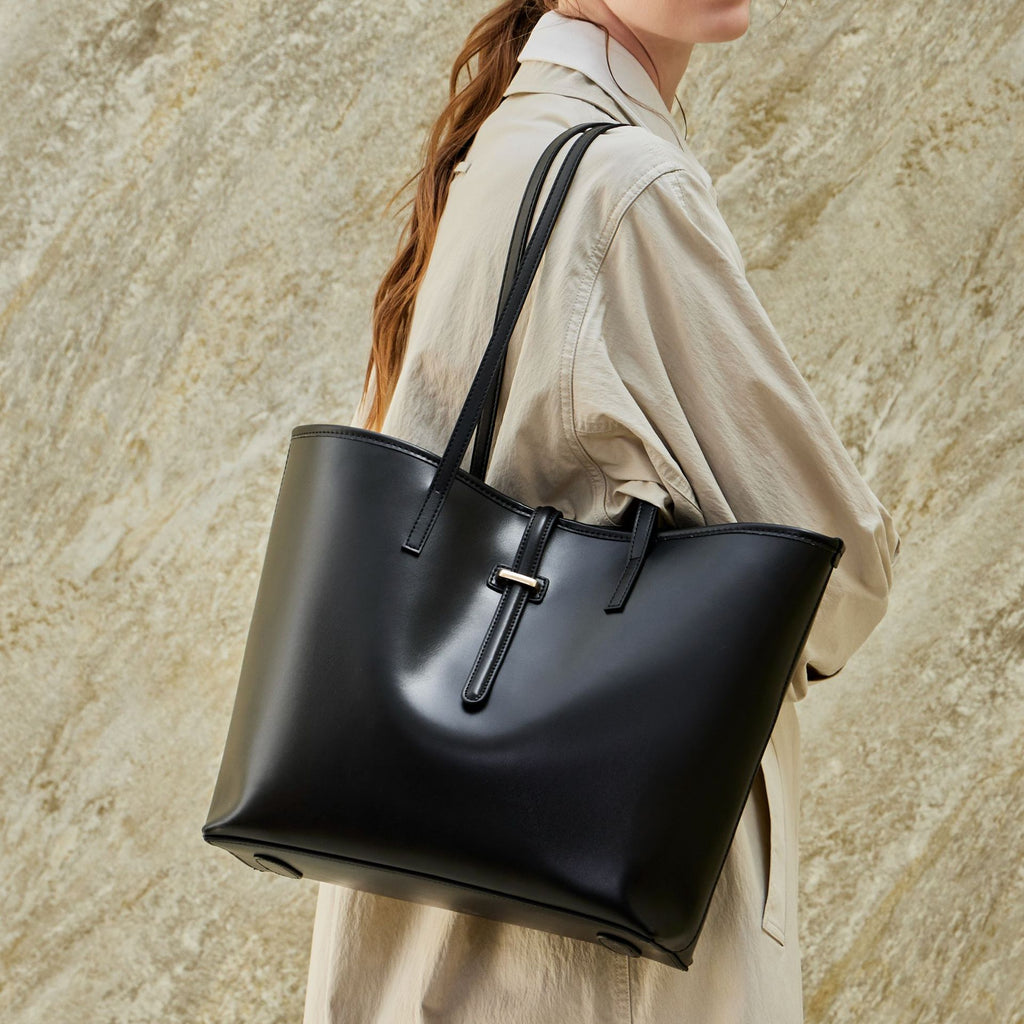 Genuine Leather Shoulder Crossbody Handbag Tote Bag