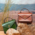 Vintage Top Handle Shoulder Crossbody Satchel