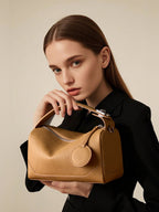 Fashionable Top Handle Crossbody Boston Bag