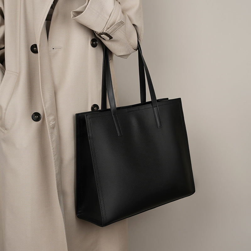 Vintage Shoulder Crossbody Briefcase Tote Bag