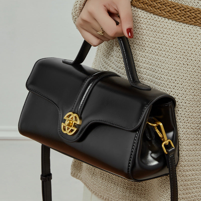 Luxury Genuine Leather Shoulder Crossbody Handbag