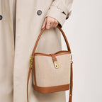 Luxury Shoulder Crossbody Top Handle Bucket Bag