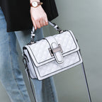 Vintage Quilted Shoulder Crossbody Handbag