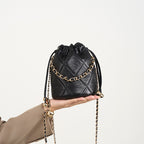 Vintage Top Handle Shoulder Bucket Bag