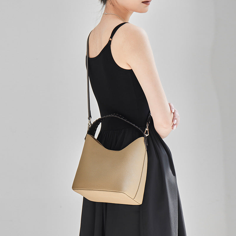 Fashionable Shoulder Crossbody Bucket Bag