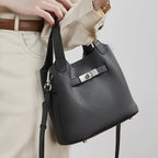 Large Capacity Shoulder Crossbody Handbag Bucket Bag