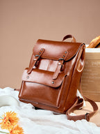 Vintage Genuine Leather Backpack