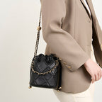 Vintage Top Handle Shoulder Bucket Bag