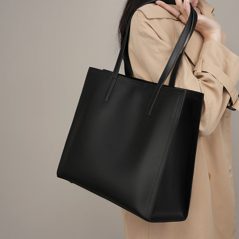 Vintage Shoulder Crossbody Briefcase Tote Bag