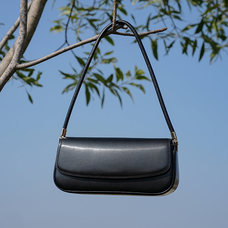 Minimalist Commuter Top Handle Shoulder Underarm Bag