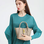 Vintage Top Handle Shoulder Crossbody Bucket Bag