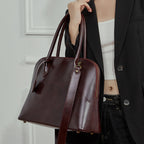 Large Capacity Top-Handle Crossbody Bowling Bag