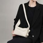 Large Capacity Genuine Leather Shoulder Crossbody Tote Bag