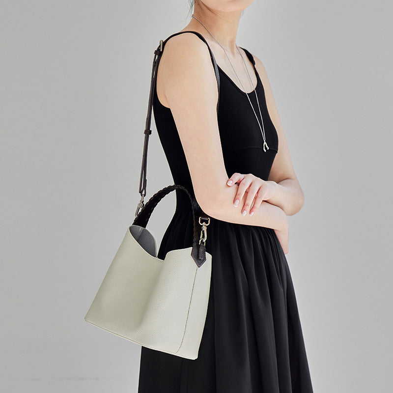 Fashionable Shoulder Crossbody Bucket Bag