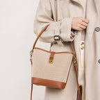 Luxury Shoulder Crossbody Top Handle Bucket Bag