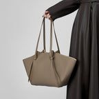 Fashion Genuine Leather Single-Shoulder Top-Handle Tote Bag