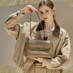 Genuine Leather Shoulder Crossbody Handbag