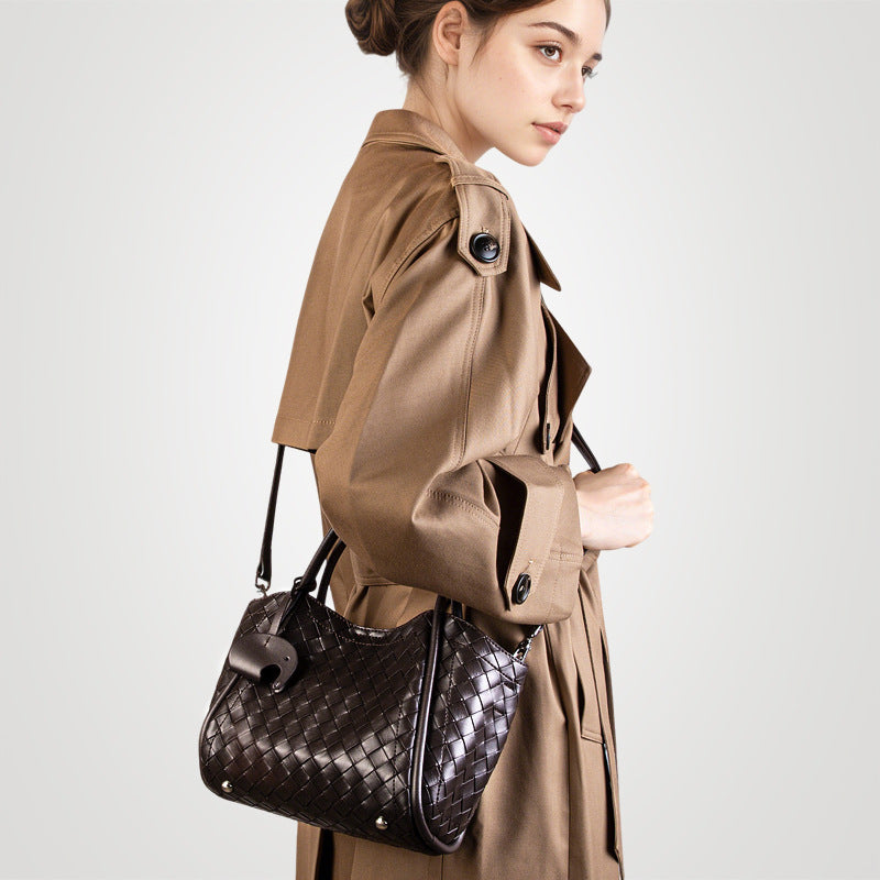 Versatile Top Handle Crossbody Tote Bag
