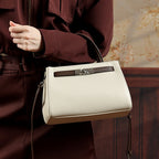Genuine Leather Shoulder Crossbody Handbag Kelly Bag