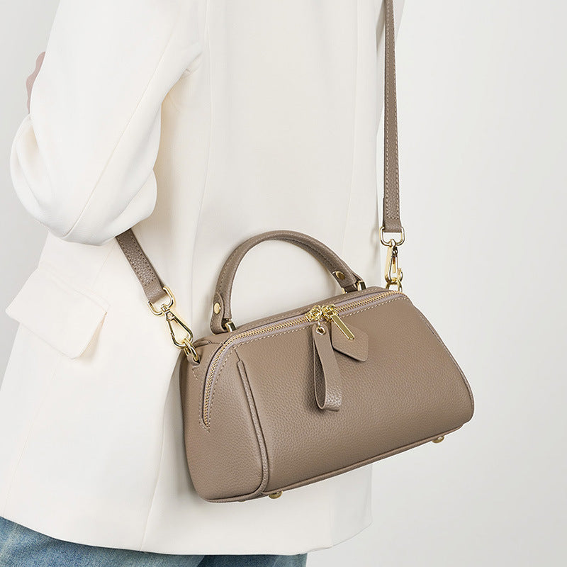 Vintage Shoulder Crossbody Boston Bag