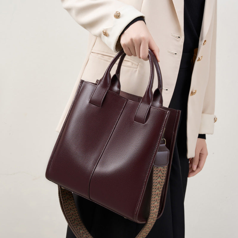 Large Capacity Crossbody Handheld Bucket Bag