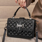 Vintage Quilted Shoulder Crossbody Handbag