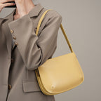 Genuine Leather Shoulder Crossbody Handbag Underarm Bag