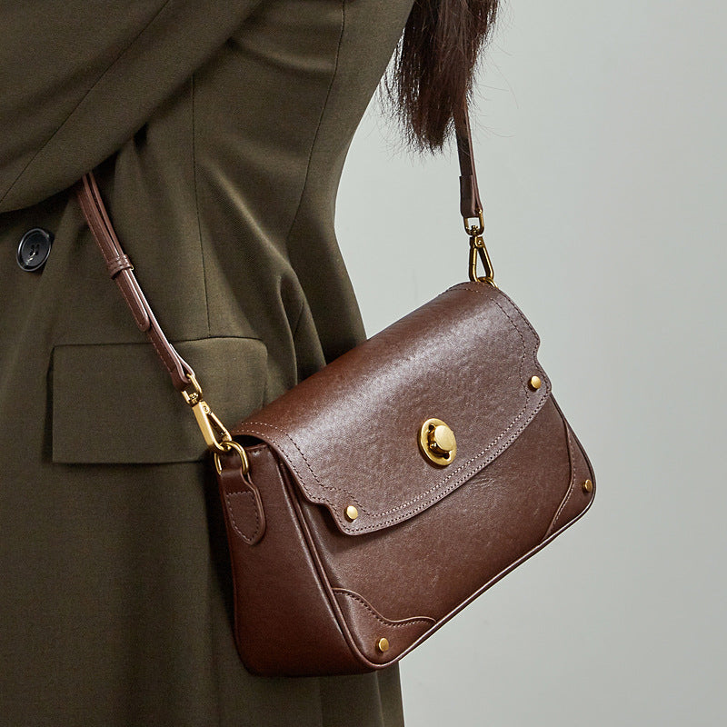 Stylish Small Square Shoulder Crossbody Bag