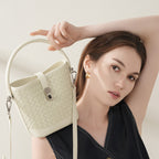 Luxury Shoulder Crossbody Top Handle Bucket Bag