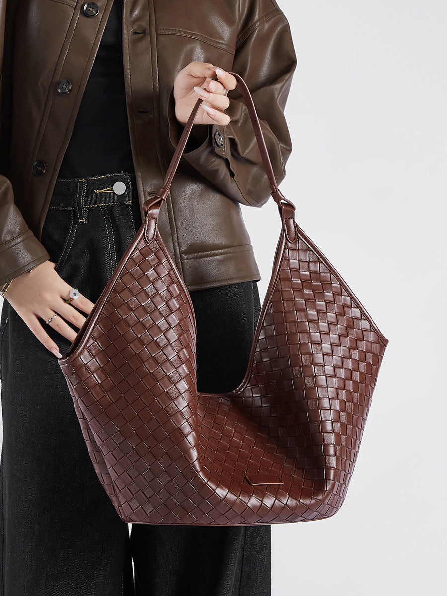 Vintage Genuine Leather Shoulder Crossbody Bag